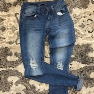 twenty one black mid rise jegging flex by Rue21